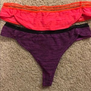 Victoria’s Secret heathered thong bundle